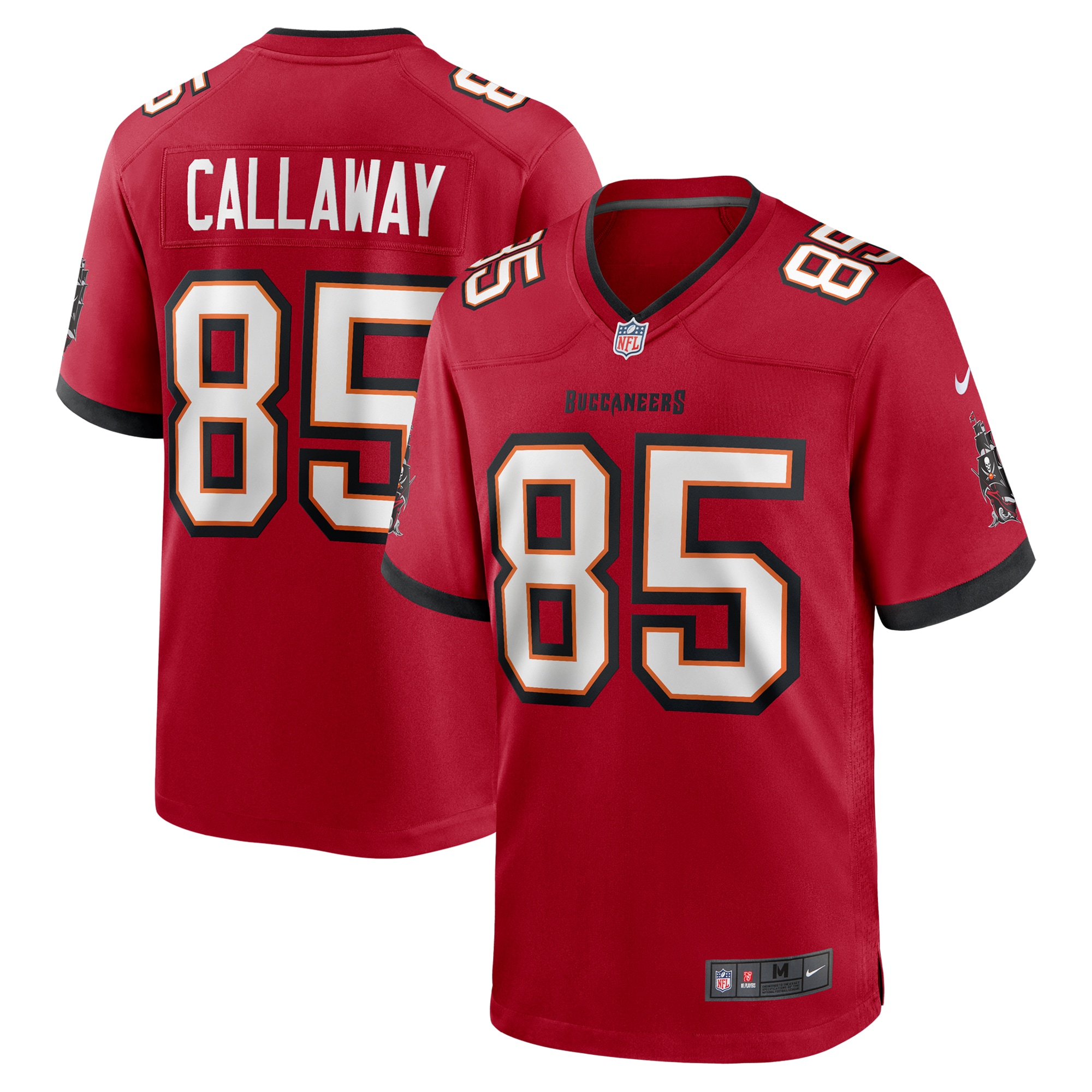 Men's Tampa Bay Buccaneers Marquez Callaway Red Game Jersey JS5831 Saliibo
