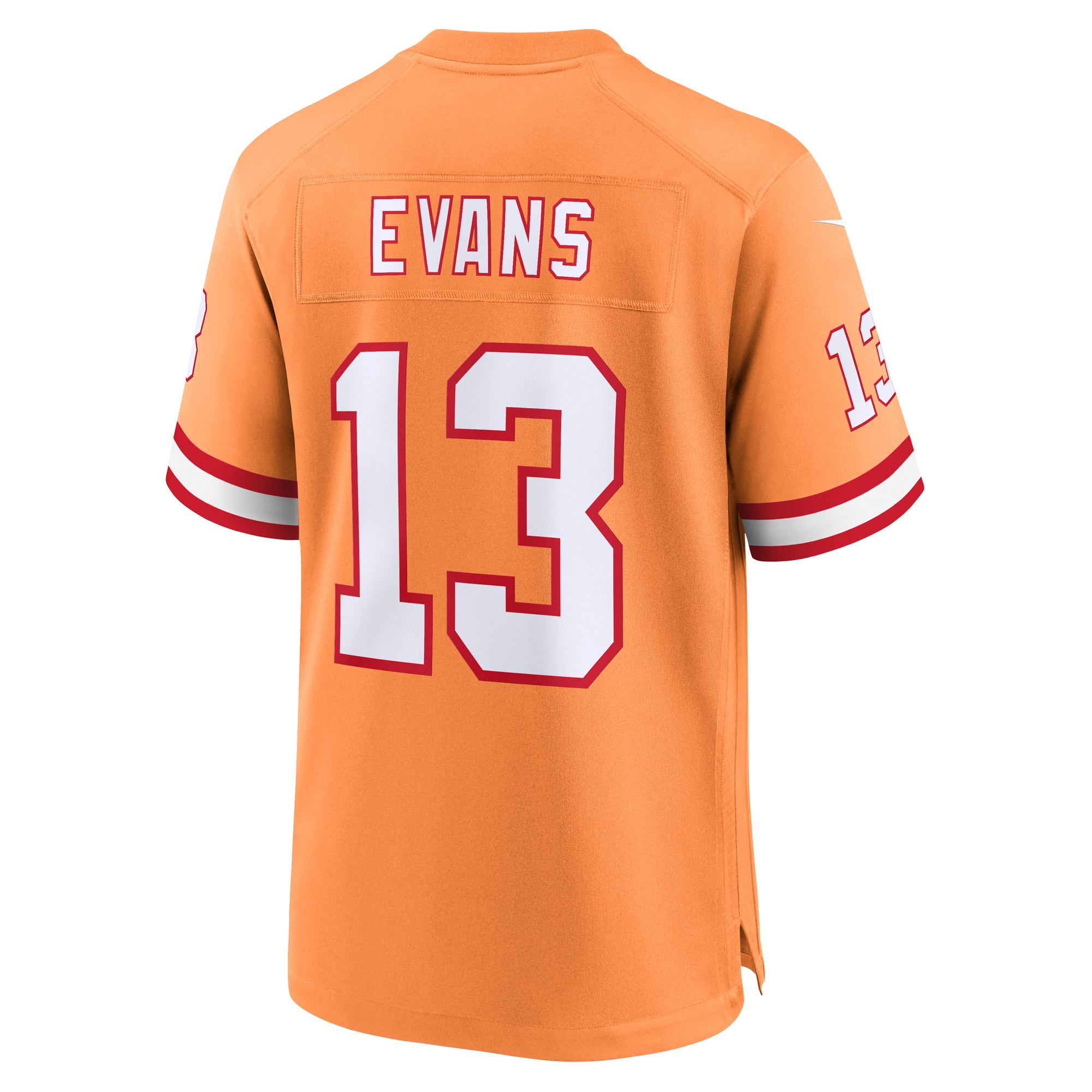 Men's Tampa Bay Buccaneers Mike Evans Orange Throwback Game Jersey JS9659 Saliibo - Image 3