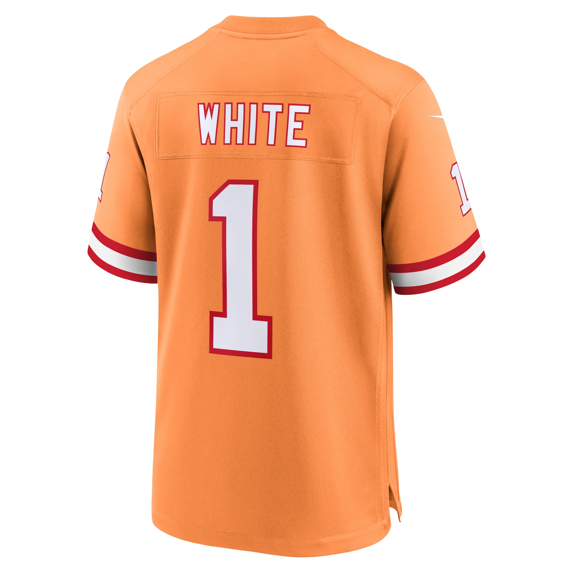 Men's Tampa Bay Buccaneers Rachaad White Orange Throwback Game Jersey JS7810 Saliibo - Image 3
