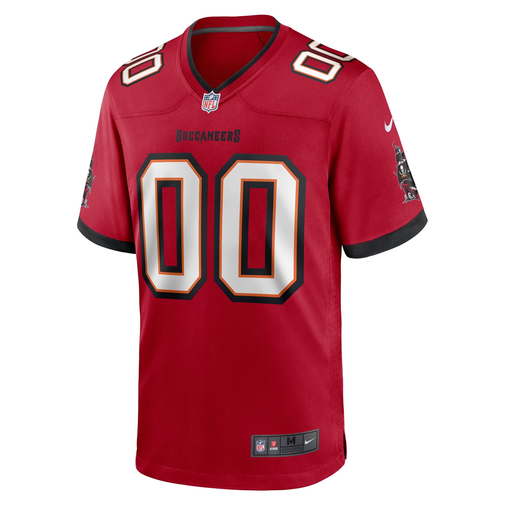 Men's Tampa Bay Buccaneers Red Custom Game Jersey JS1231 Saliibo - Image 2
