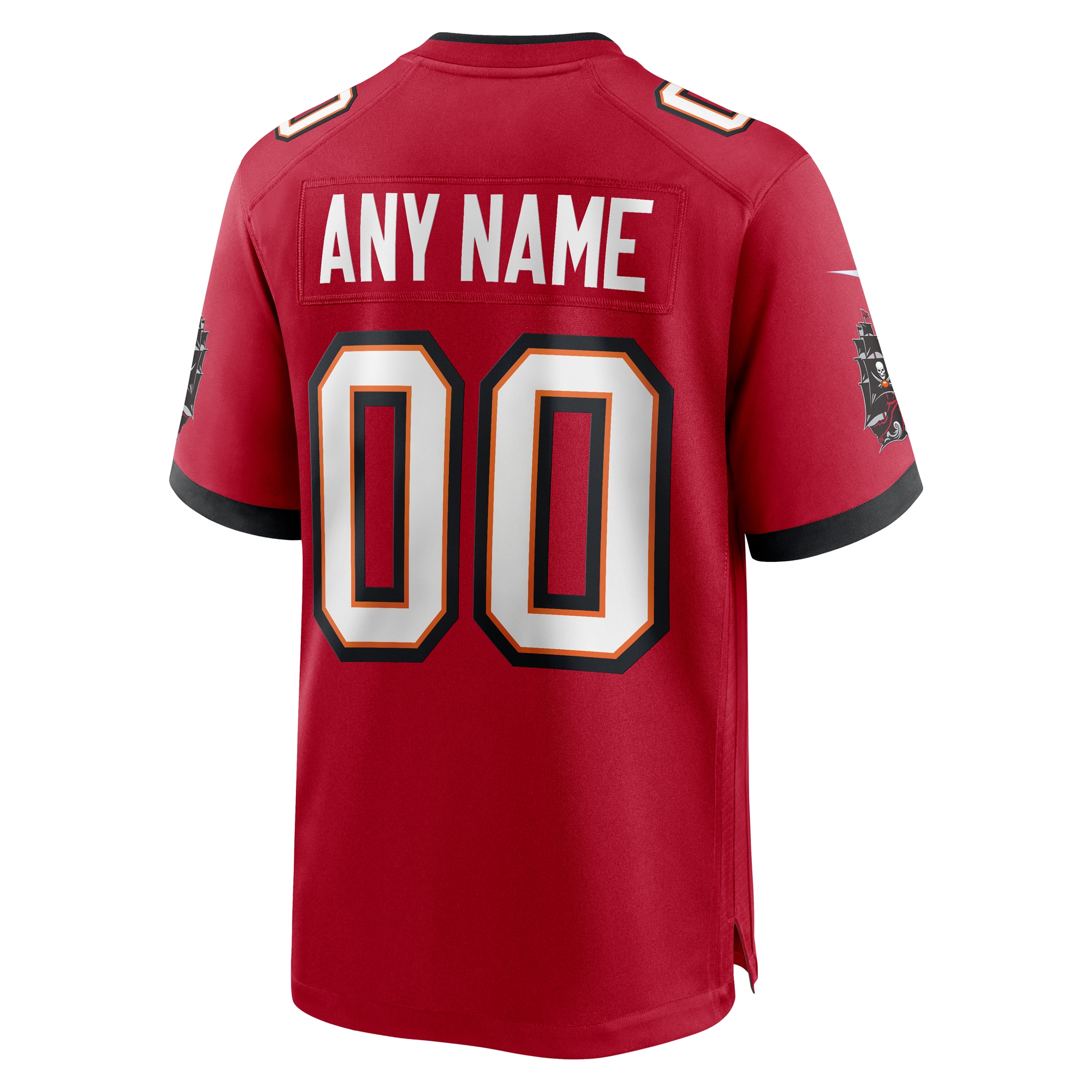 Men's Tampa Bay Buccaneers Red Custom Game Jersey JS1231 Saliibo - Image 3