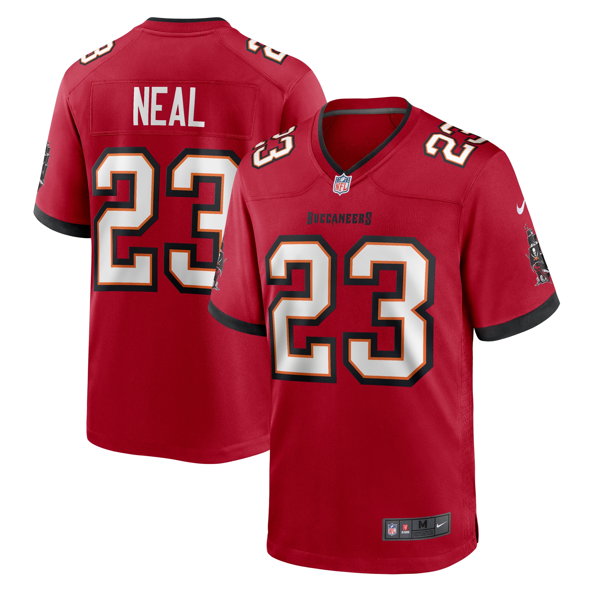 Men's Tampa Bay Buccaneers Ryan Neal Red Game Jersey JS4039 Saliibo