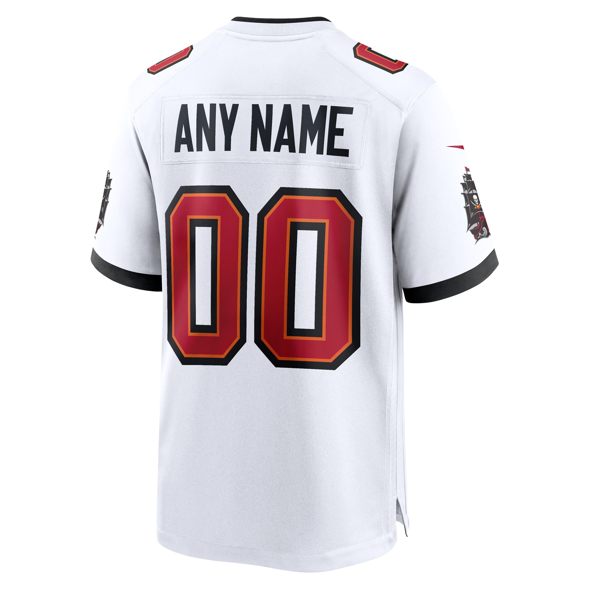 Men's Tampa Bay Buccaneers White Custom Game Jersey JS7979 Saliibo - Image 3