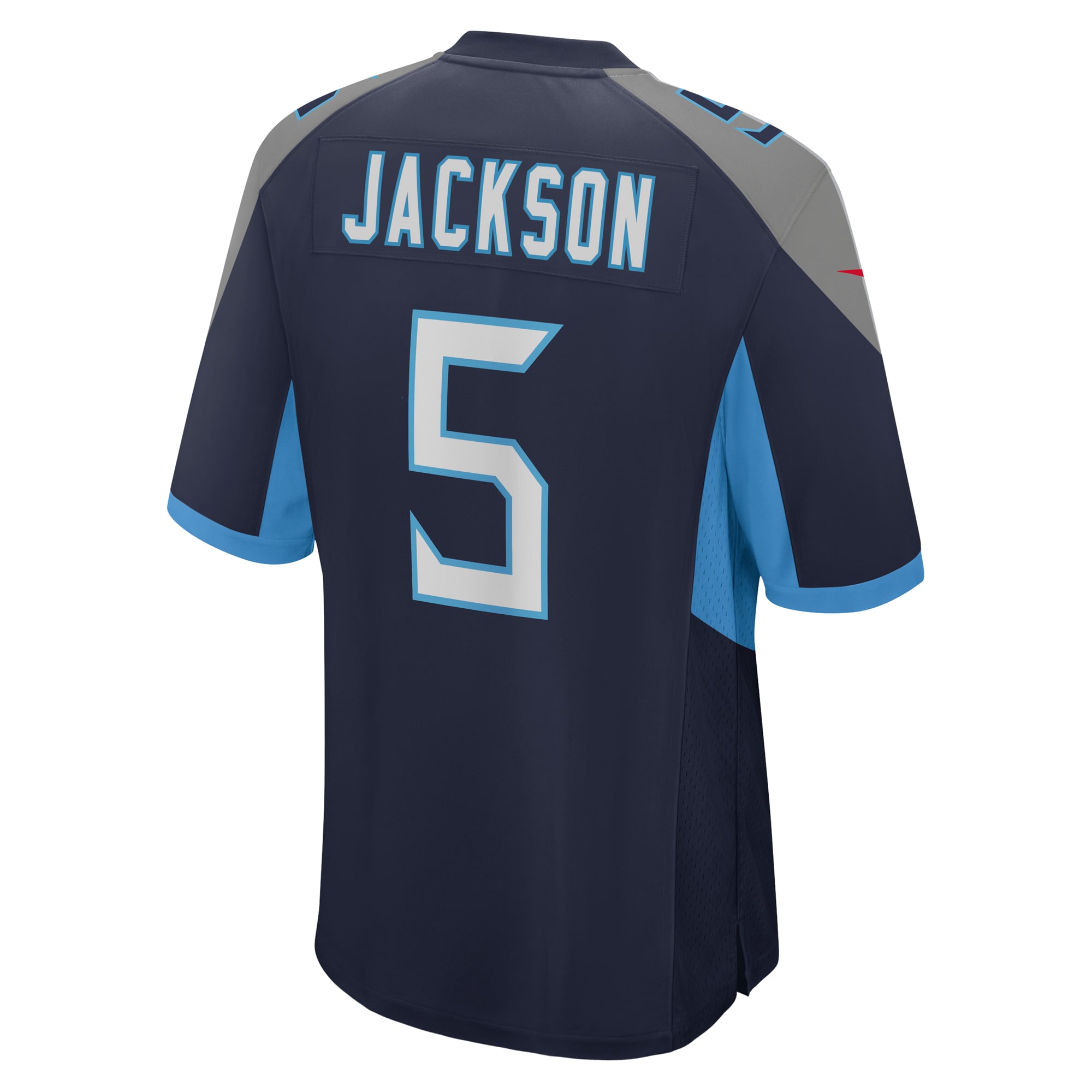 Men's Tennessee Titans Kearis Jackson Navy Team Game Jersey JS2720 Saliibo - Image 3