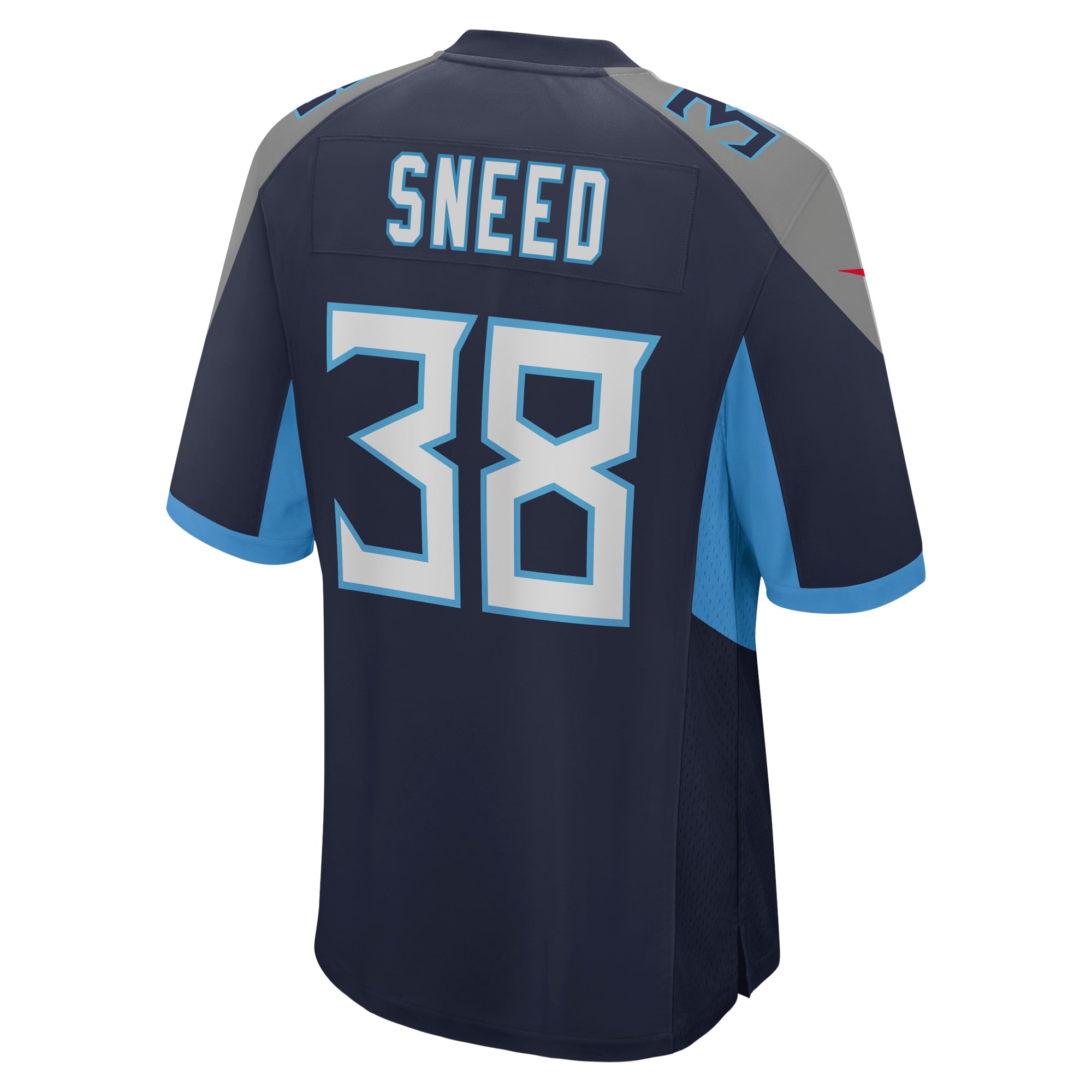 Men's Tennessee Titans L'Jarius Sneed Navy Team Game Jersey JS8577 Saliibo - Image 3