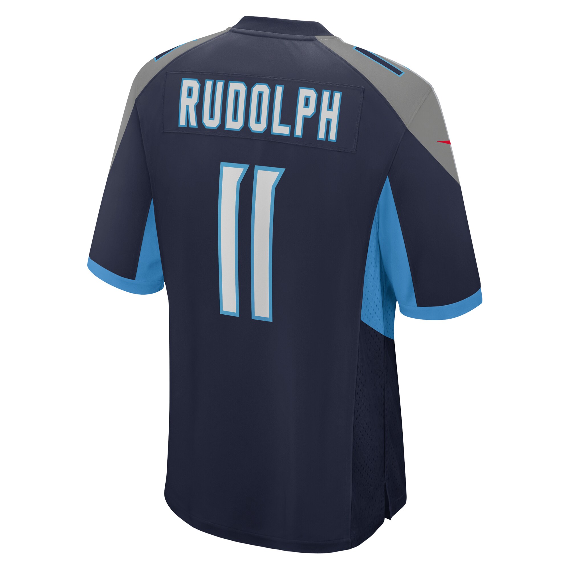 Men's Tennessee Titans Mason Rudolph Navy Game Jersey JS7547 Saliibo - Image 3