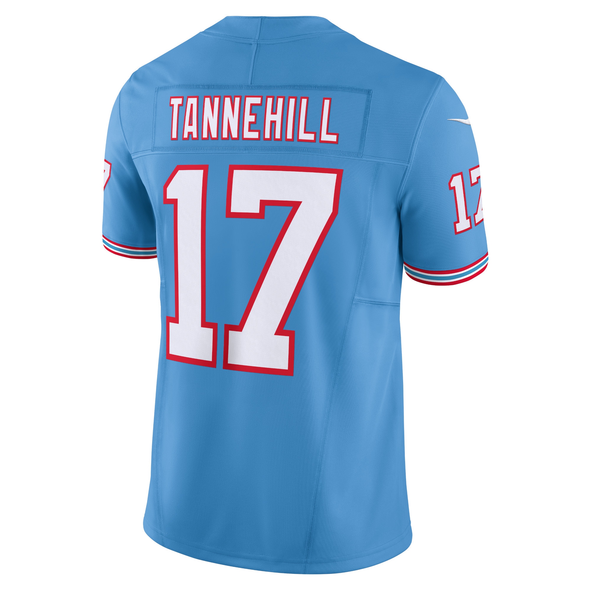 Men's Tennessee Titans Ryan Tannehill Light Blue Vapor F.U.S.E. Limited Jersey JS7809 Saliibo - Image 3