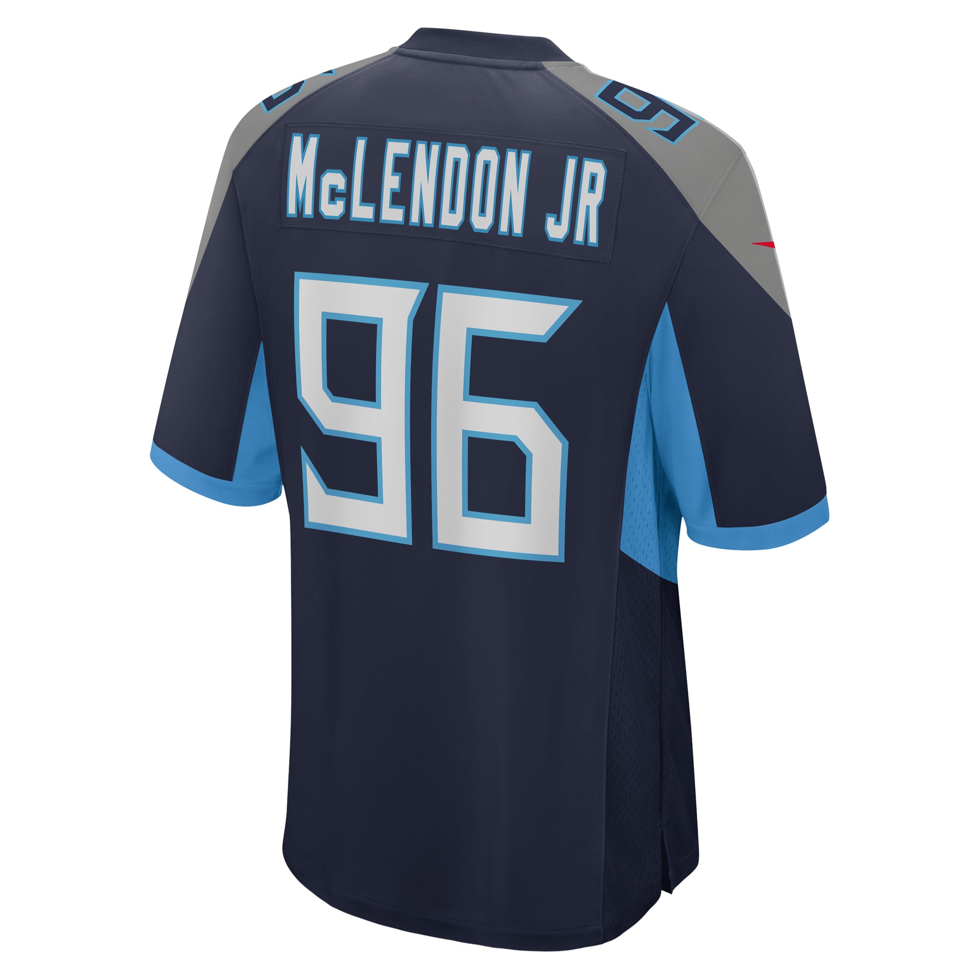 Men's Tennessee Titans TK McLendon Jr. Navy Game Jersey JS5778 Saliibo - Image 3