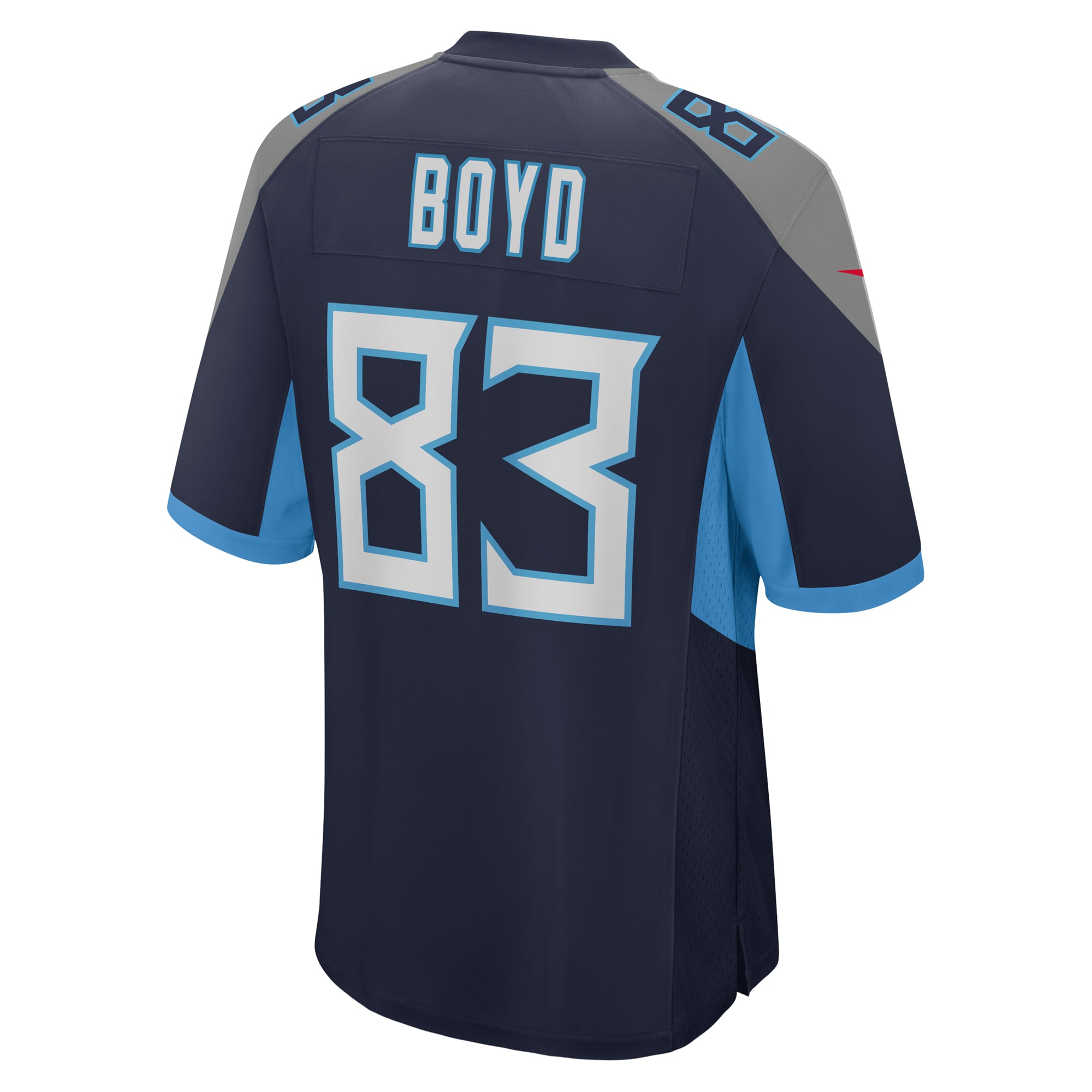 Men's Tennessee Titans Tyler Boyd Navy Game Jersey JS3634 Saliibo - Image 3