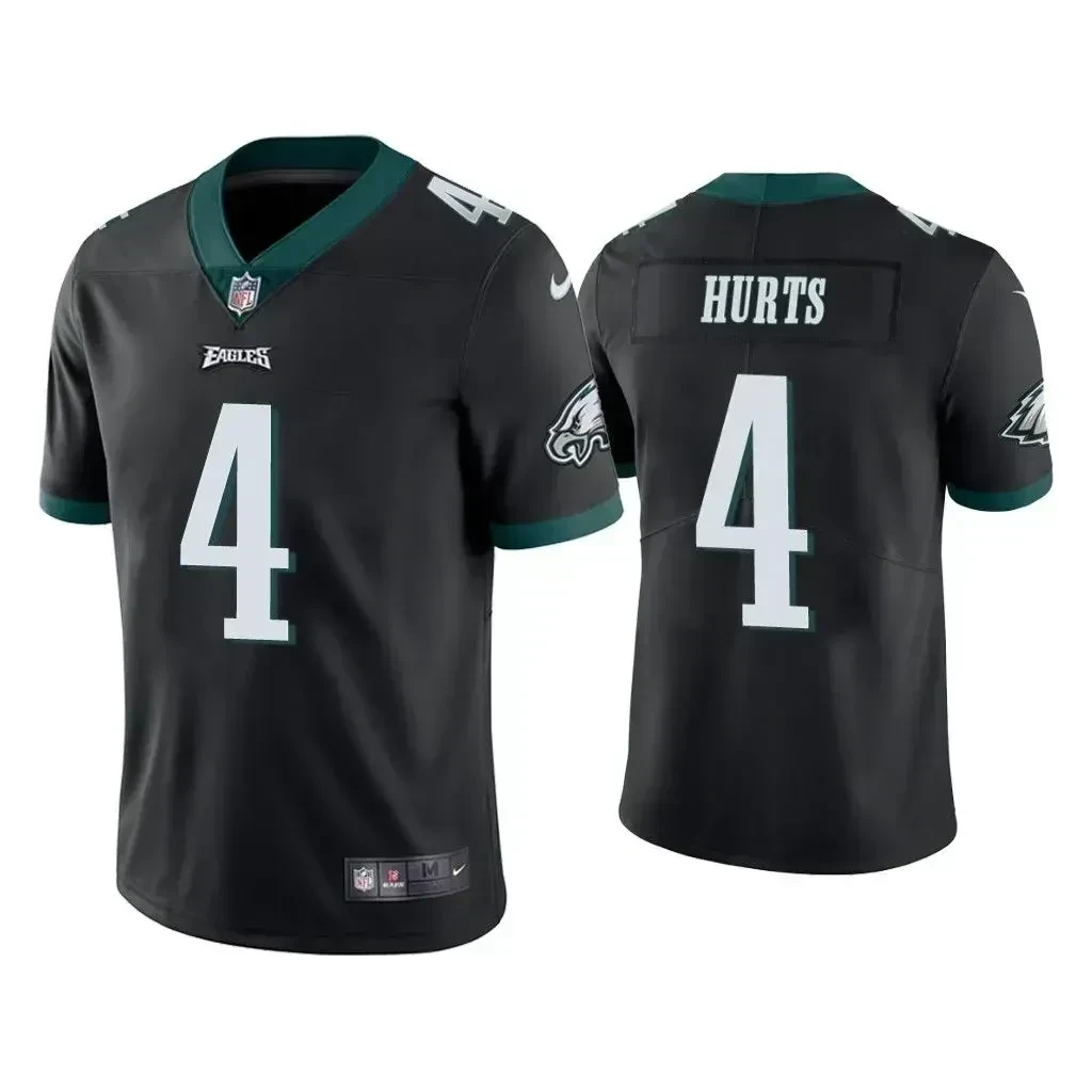 Men's Vapor Jalen Hurts Eagles Black Jersey JS6567 Saliibo