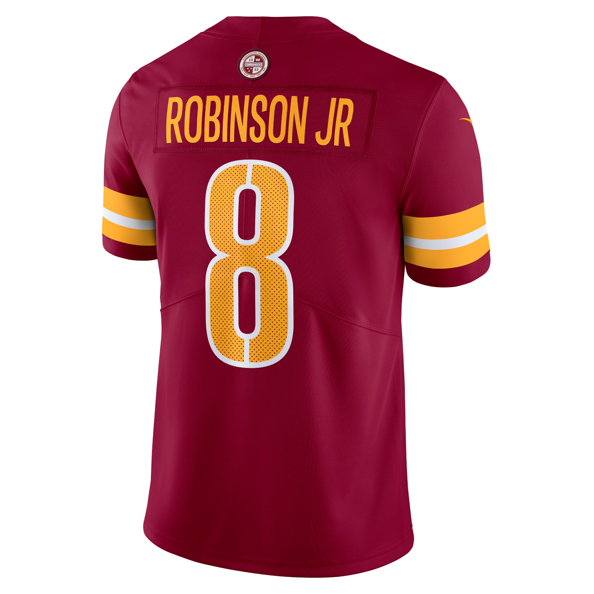 Men's Washington Commanders Brian Robinson Jr. Burgundy Vapor Untouchable Limited Jersey JS4478 Saliibo - Image 3
