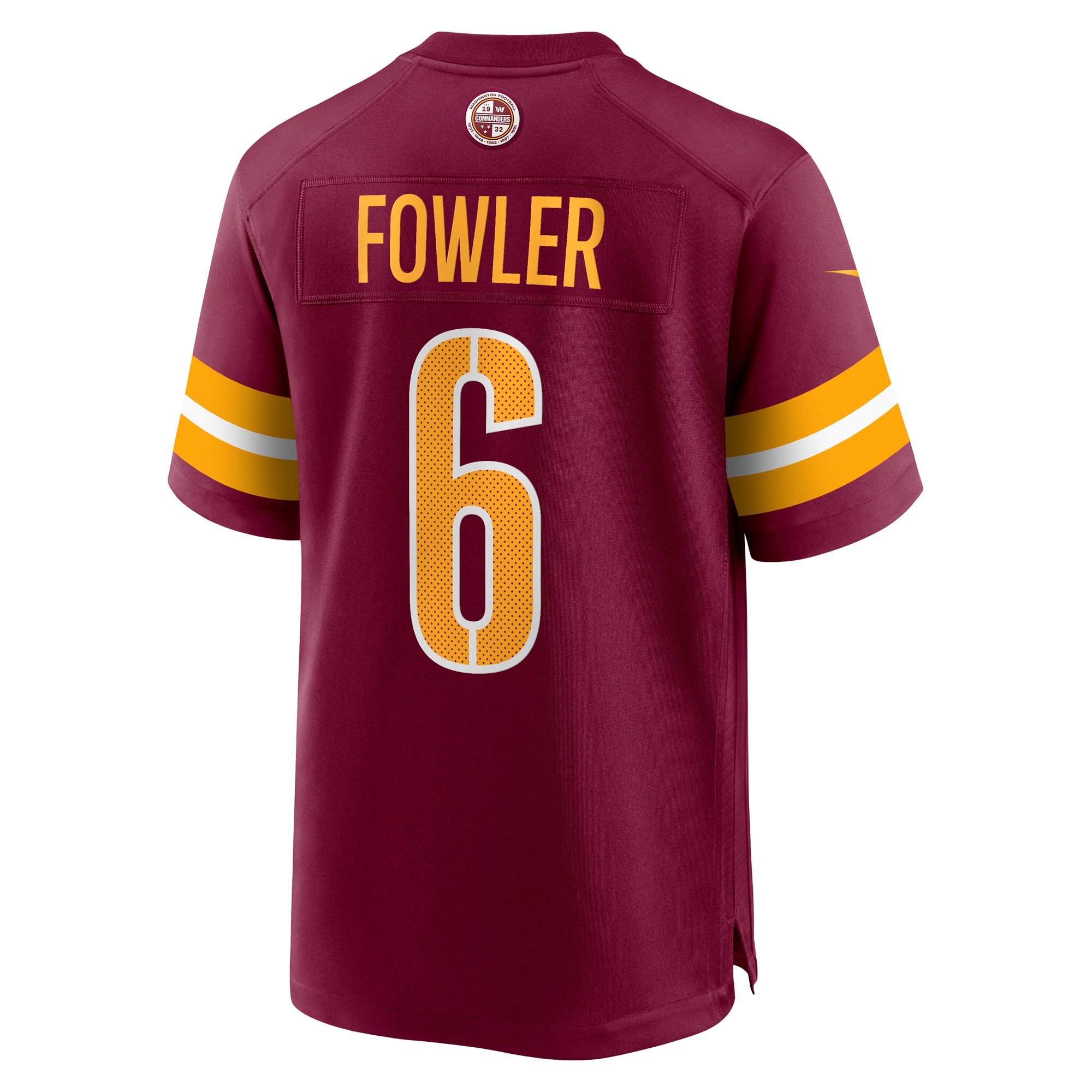 Men's Washington Commanders Dante Fowler Jr. Burgundy Game Jersey JS6465 Saliibo - Image 3