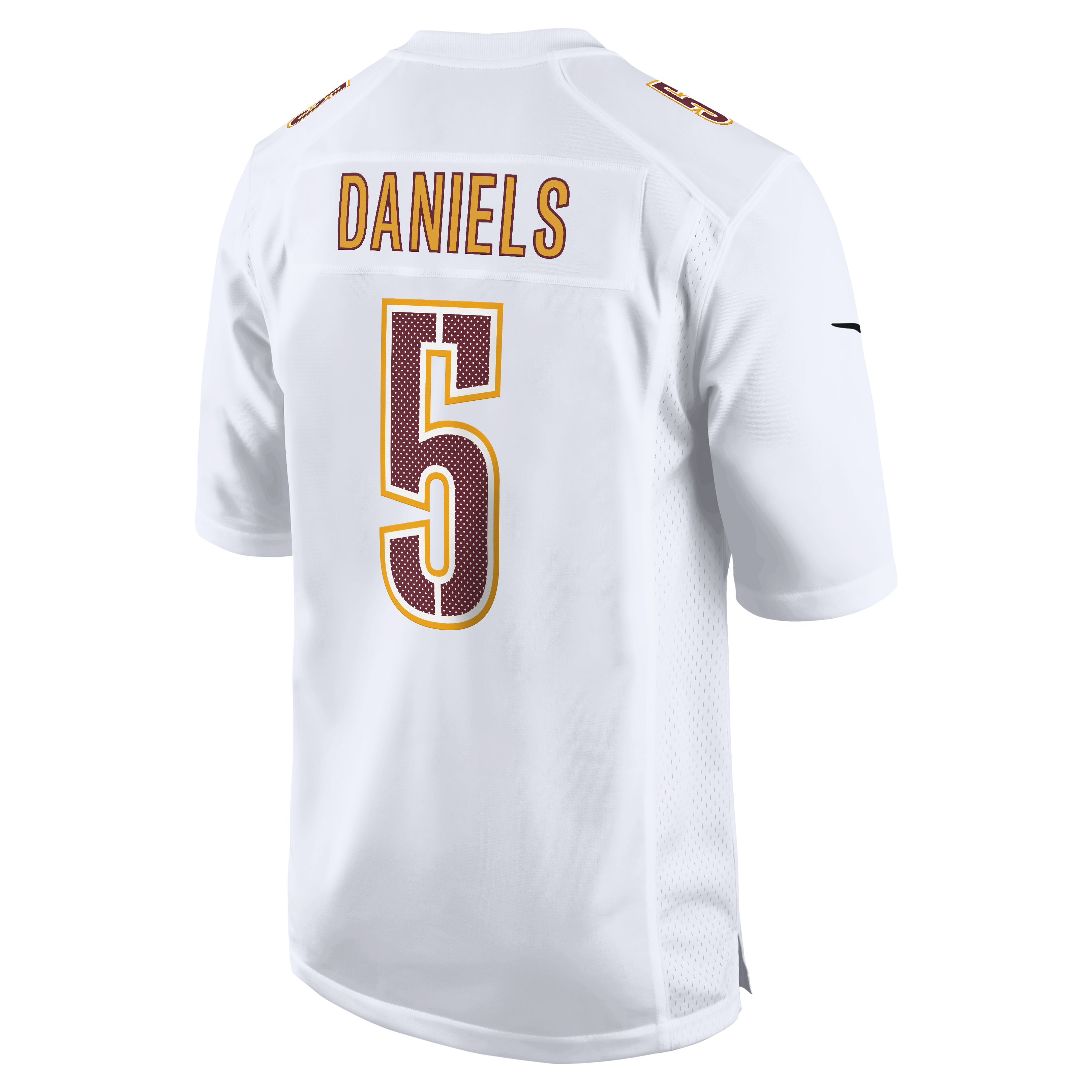 Men's Washington Commanders Jayden Daniels Tundra White Fashion Jersey JS8341 Saliibo - Image 3
