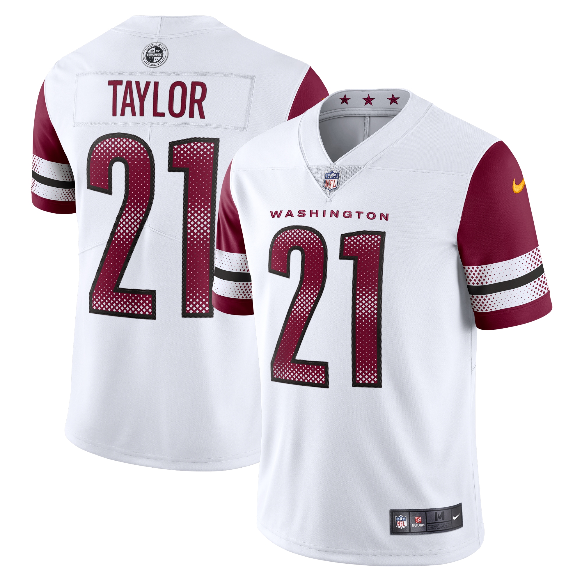 Men's Washington Commanders Sean Taylor White 2022 Retired Player Limited Jersey JS4106 Saliibo