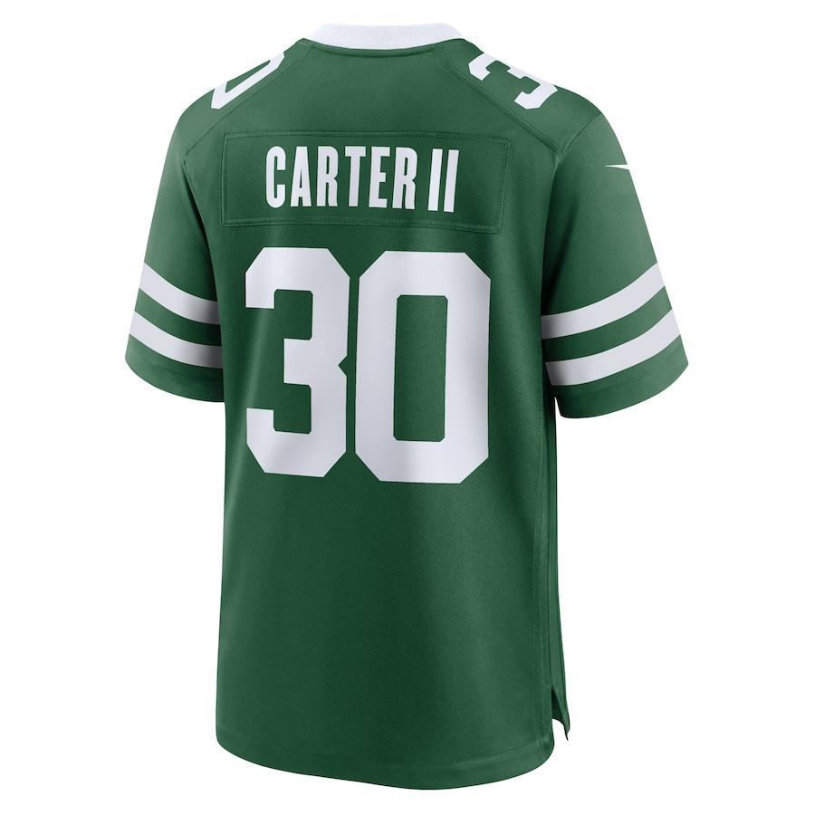 Michael Carter II 30 New York Jets Team Game Men Jersey - Legacy Green JS2902 Saliibo - Image 3