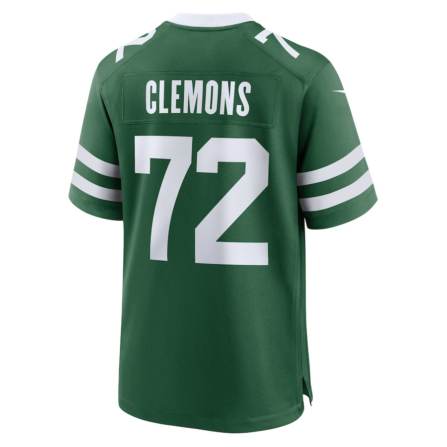 Micheal Clemons 72 New York Jets Team Game Men Jersey - Legacy Green JS4998 Saliibo - Image 3