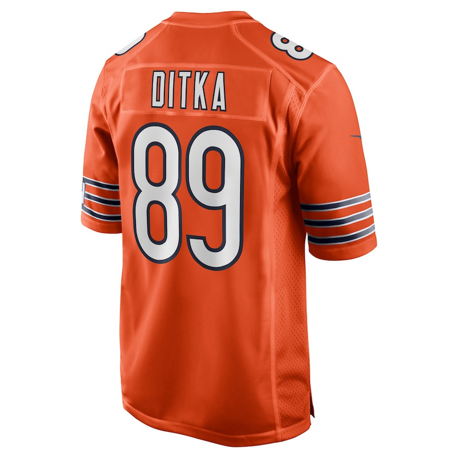 Mike Ditka 89 Chicago Bears Men Retired Jersey - Orange JS2801 Saliibo - Image 3