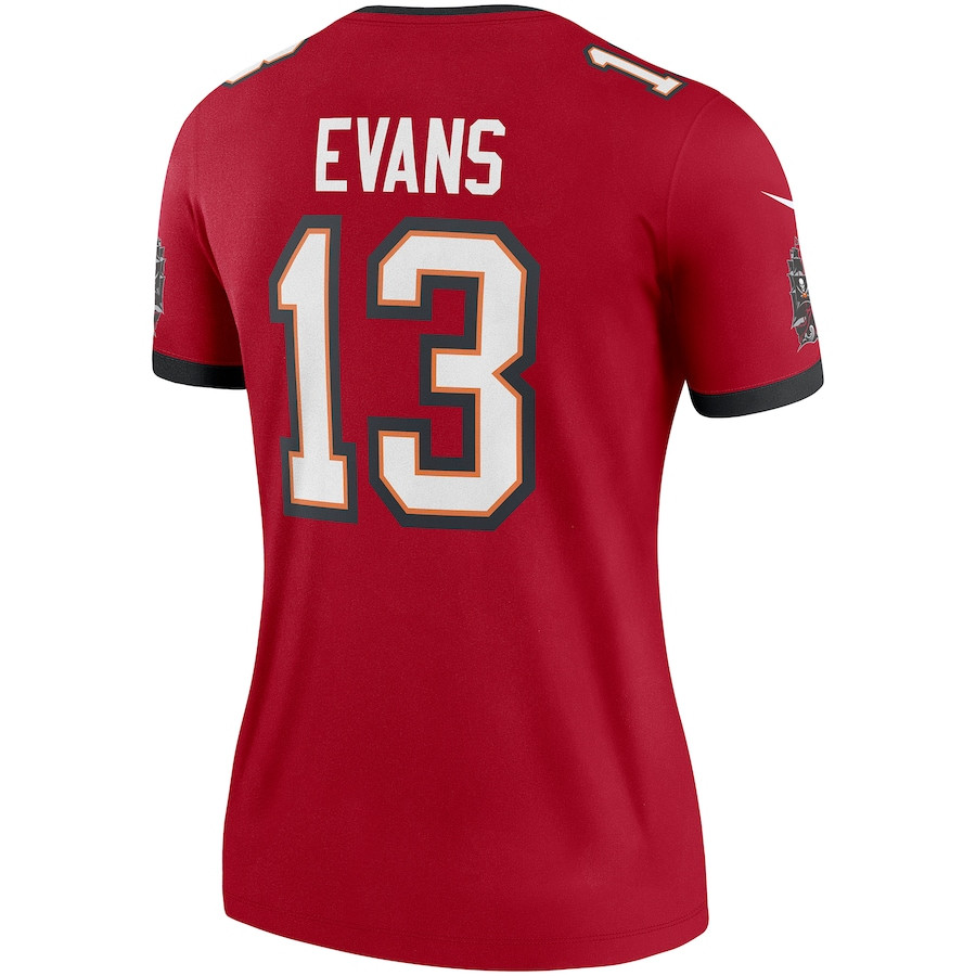 Mike Evans 13 Tampa Bay Buccaneers Women Legend Jersey - Red JS9955 Saliibo - Image 3