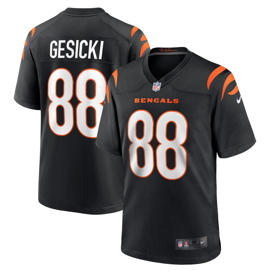 Mike Gesicki 88 Cincinnati Bengals Game Men Jersey - Black JS9162 Saliibo