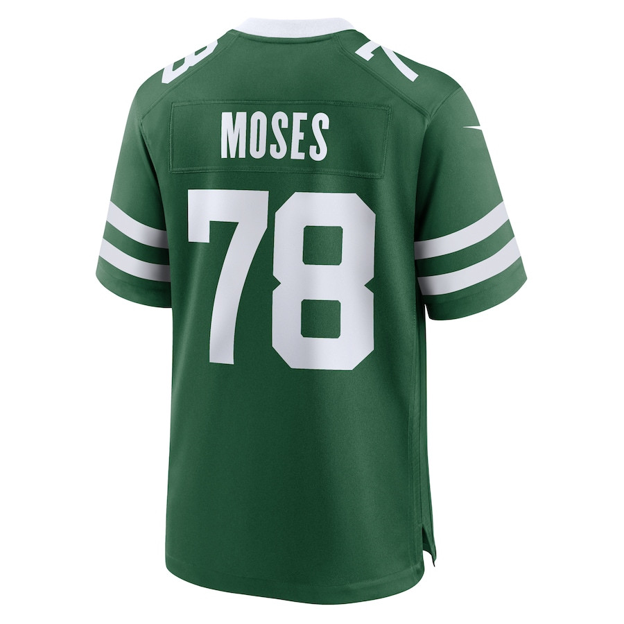 Morgan Moses 78 New York Jets Team Game Men Jersey - Legacy Green JS8404 Saliibo - Image 3