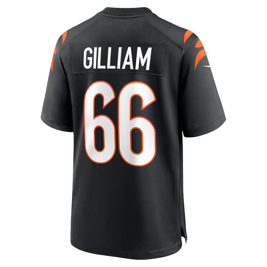 Nate Gilliam 66 Cincinnati Bengals Team Game Men Jersey - Black JS4703 Saliibo - Image 3