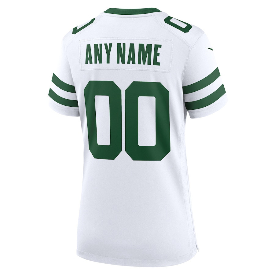 New York Jets Game Jersey Customized - Women, White JS7637 Saliibo - Image 3