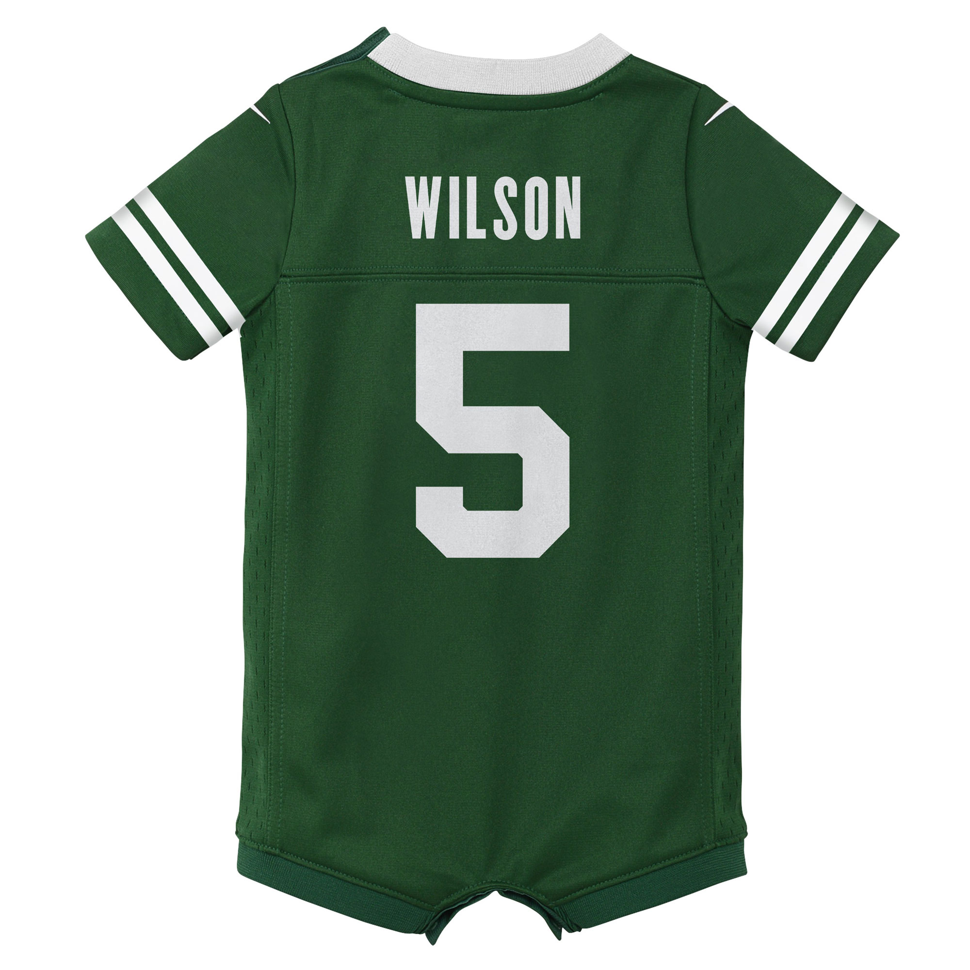 Newborn & Infant New York Jets Garrett Wilson Legacy Green Game Romper Jersey JS9598 Saliibo - Image 3