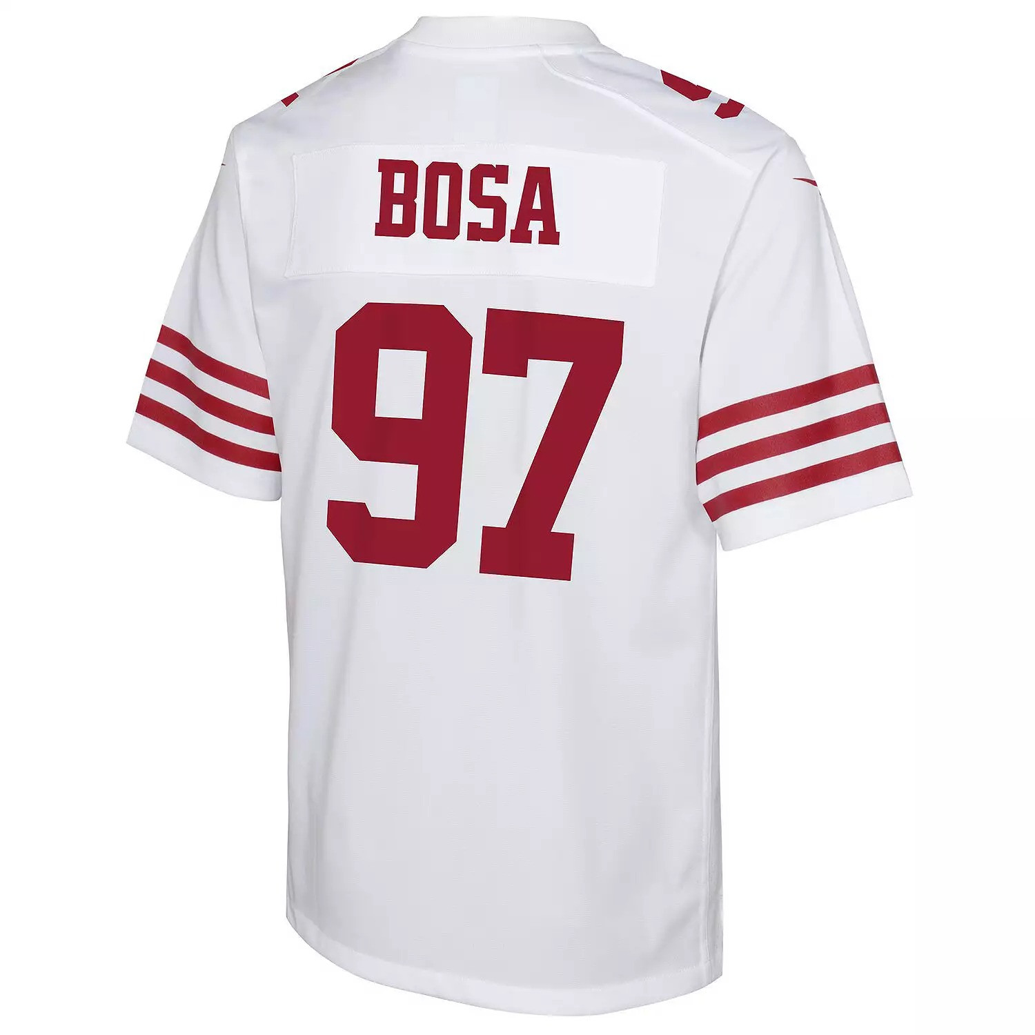 Nick Bosa 97 San Francisco 49ers Run Bosa Run Game YOUTH Jersey - White JS8575 Saliibo - Image 3