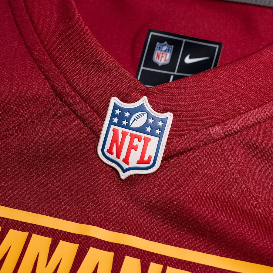 Olamide Zaccheaus #14 Washington Commanders Super Bowl LIX Jersey - Men's - Burgundy JS6861 Saliibo - Image 4