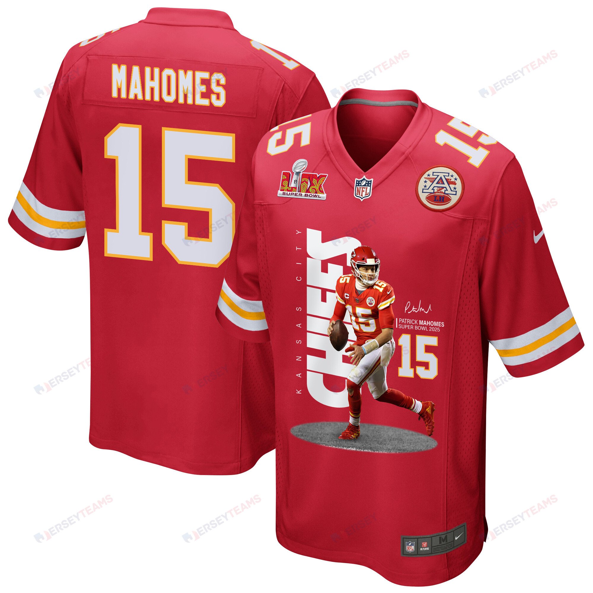 Patrick Mahomes 15 Kansas City Chiefs The Legend Game Men Jersey - Red JS8198 Saliibo