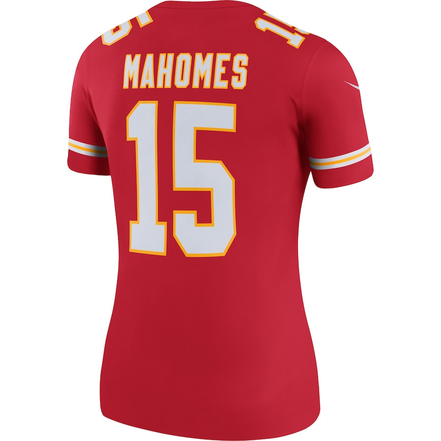 Patrick Mahomes 15 Kansas City Chiefs Women Legend Team Jersey - Red JS8995 Saliibo - Image 3