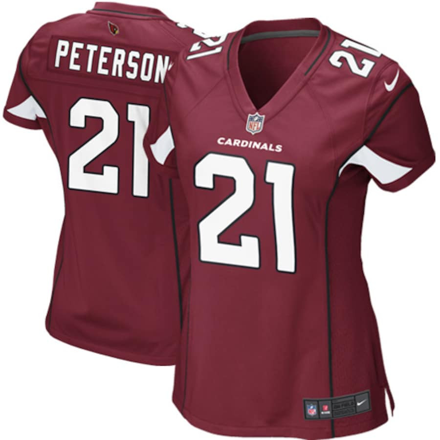 Patrick Peterson 21 Arizona Cardinals Women Game Jersey - Cardinal JS9872 Saliibo