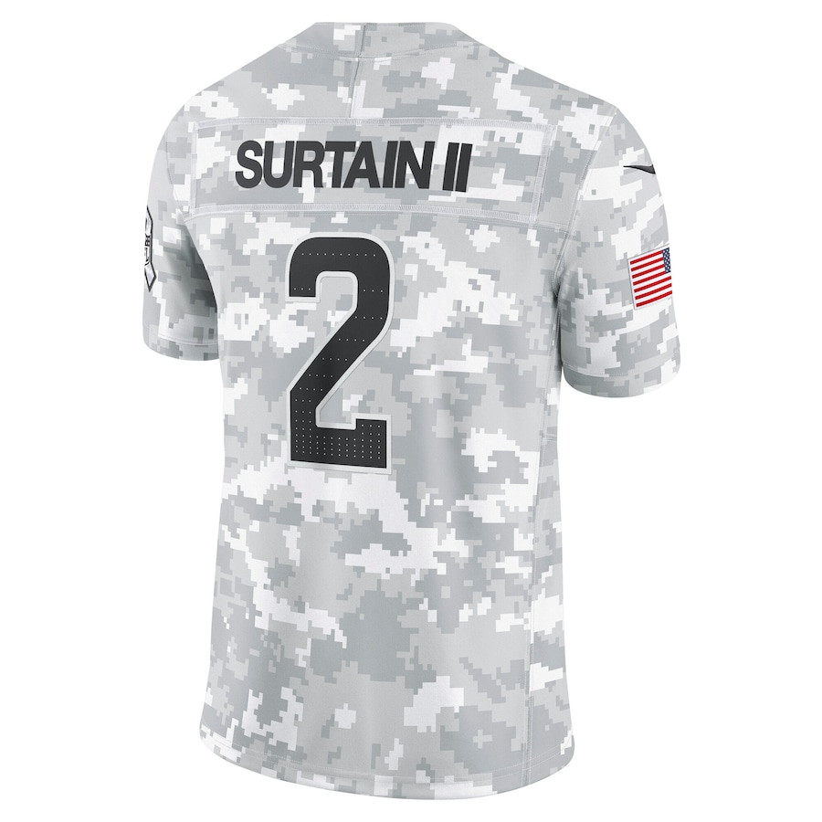 Patrick Surtain II 2 Denver Broncos 2024 Salute to Service Limited Men Jersey - Arctic Camo JS8052 Saliibo - Image 3