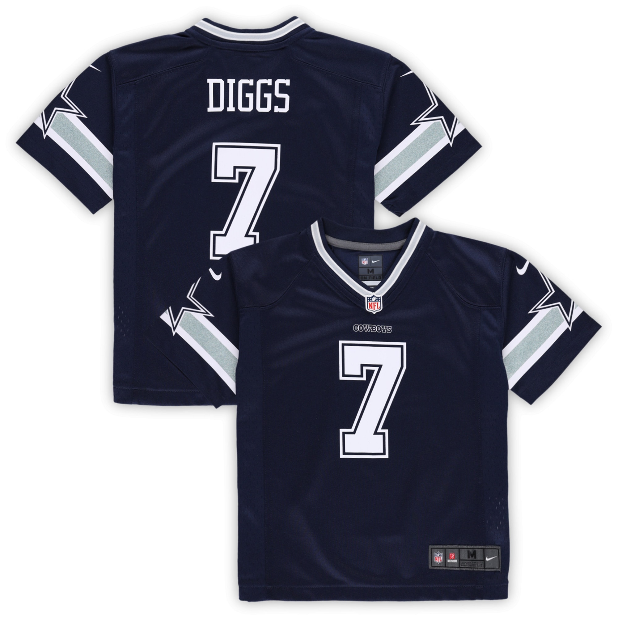 Preschool Dallas Cowboys Trevon Diggs Navy Game Jersey JS8562 Saliibo