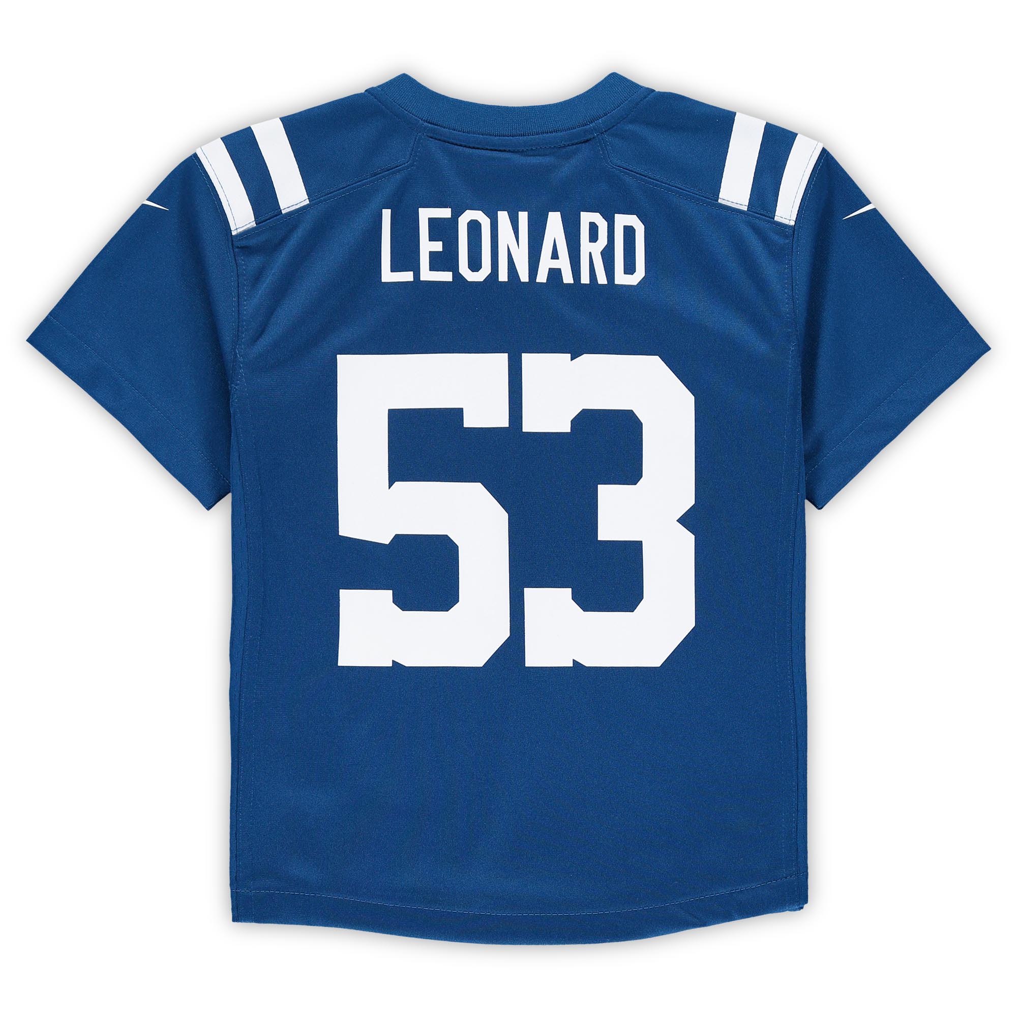 Preschool Indianapolis Colts Shaquille Leonard Royal Game Jersey JS1876 Saliibo - Image 3