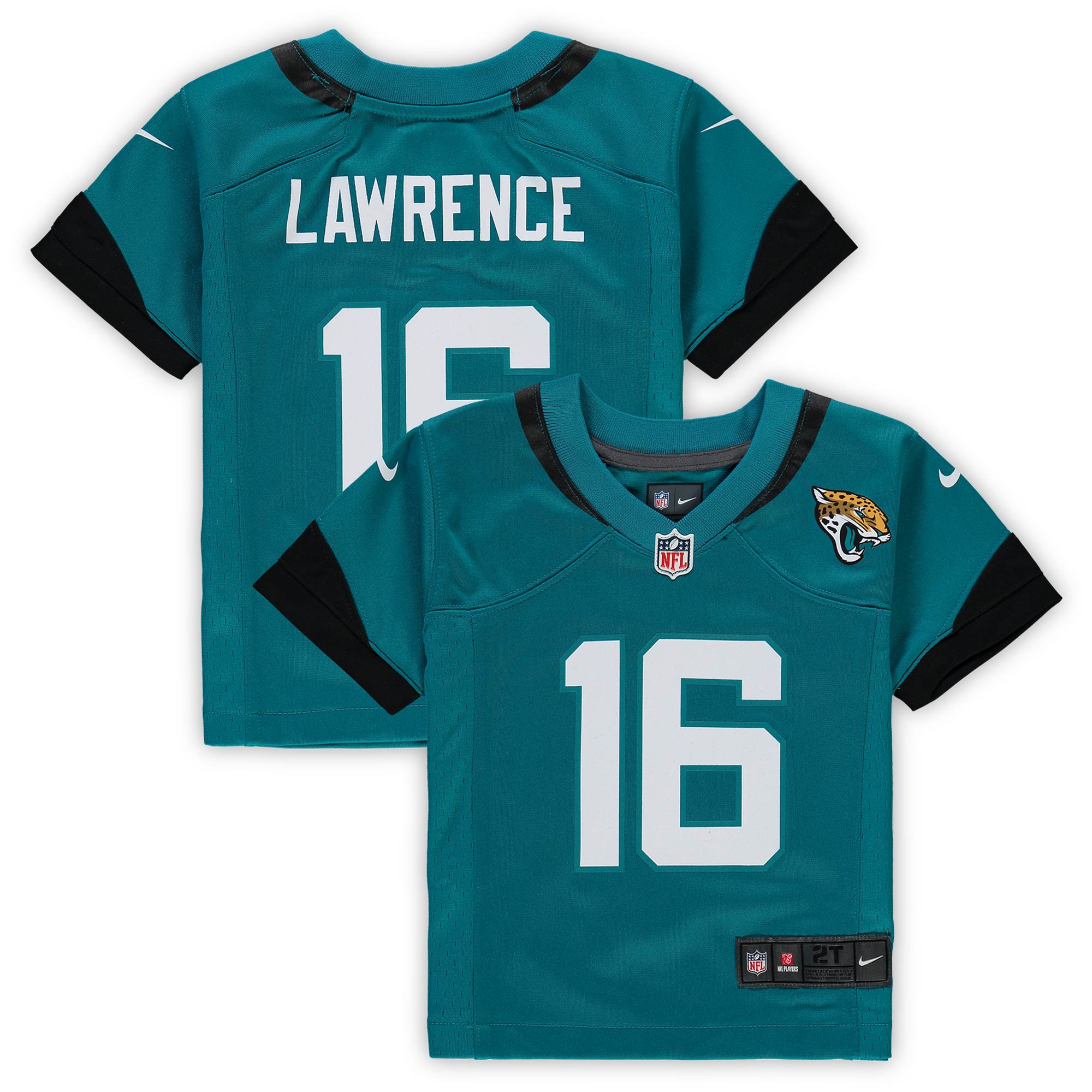 Preschool Jacksonville Jaguars Trevor Lawrence Teal Game Jersey JS5902 Saliibo