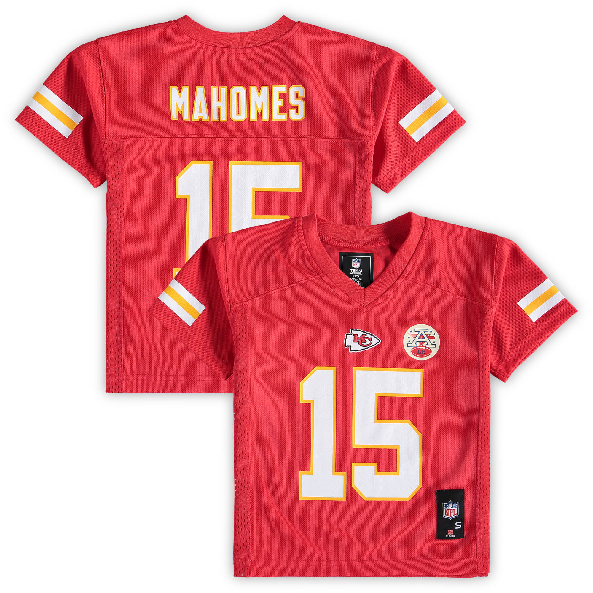 Preschool Kansas City Chiefs Patrick Mahomes Red Player Jersey JS5600 Saliibo