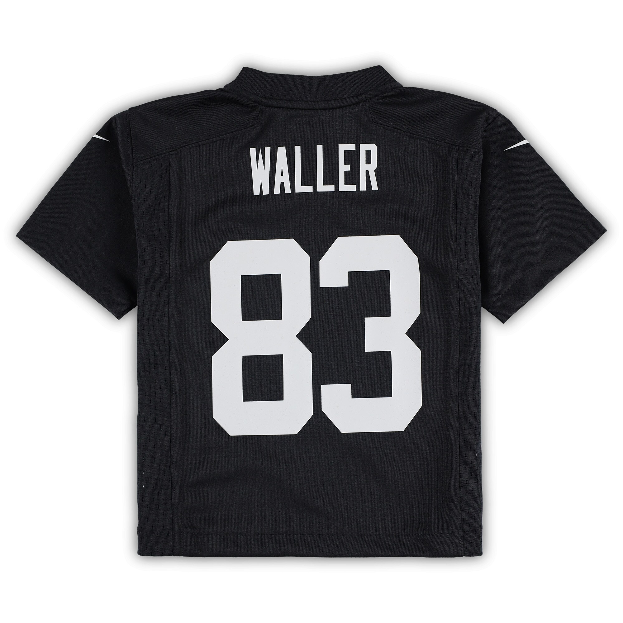 Preschool Las Vegas Raiders Darren Waller Black Game Jersey JS5739 Saliibo - Image 3