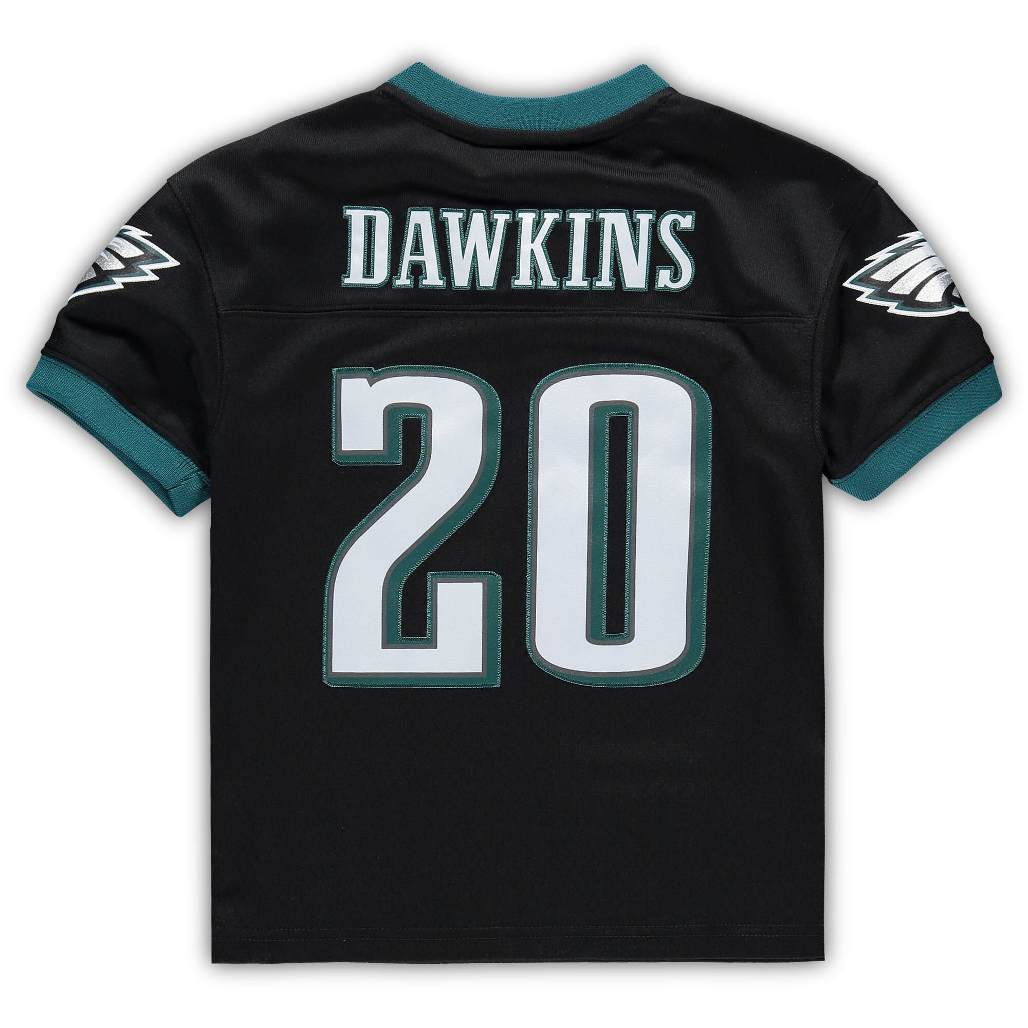 Preschool Philadelphia Eagles Brian Dawkins Mitchell & Ness Black Retired Legacy Jersey JS1205 Saliibo - Image 3