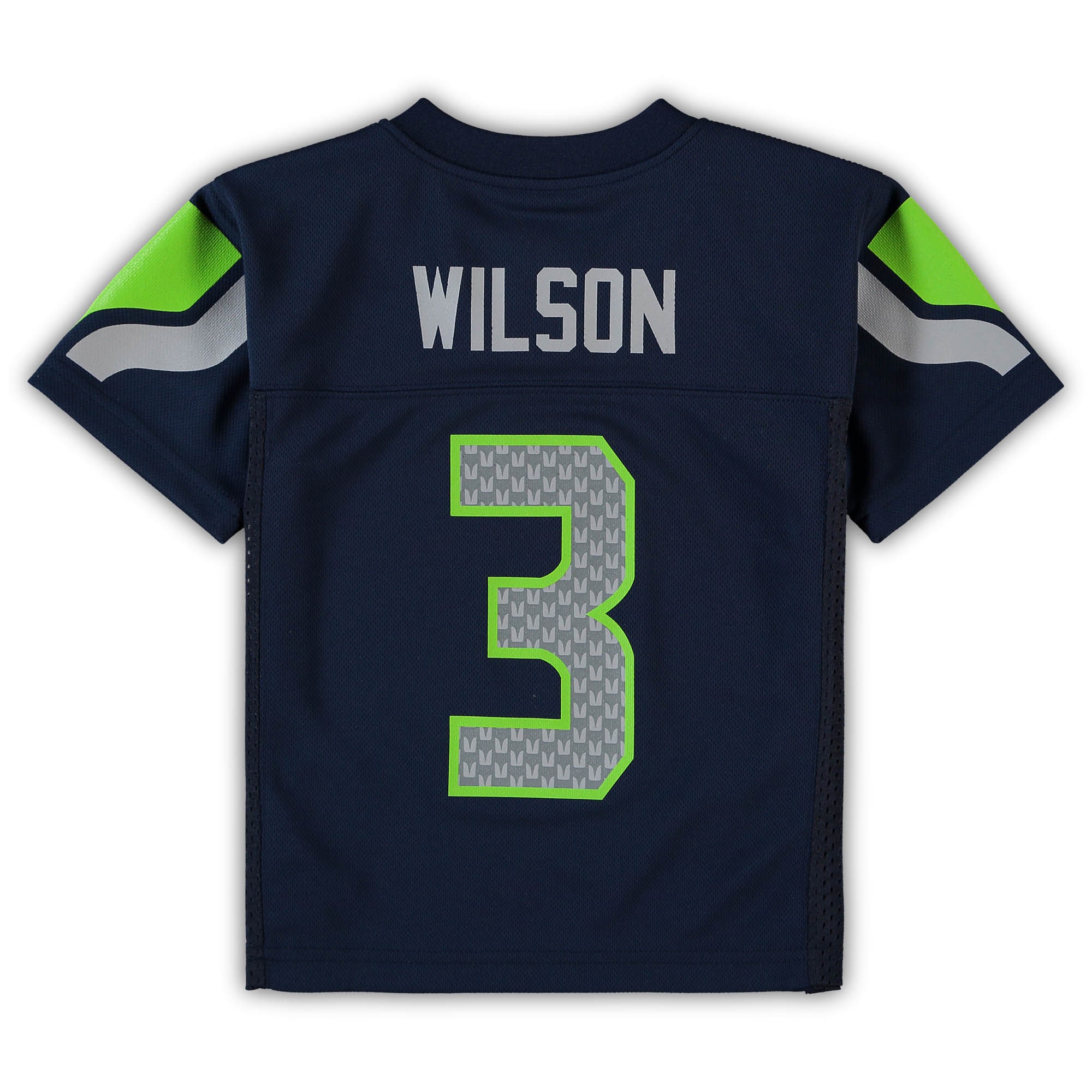 Preschool Seattle Seahawks Russell Wilson College Navy Player Jersey JS5207 Saliibo - Image 3