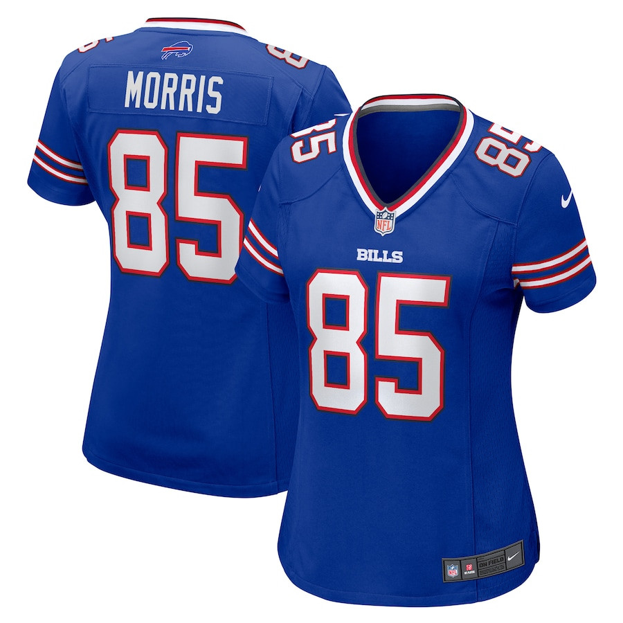 Quintin Morris 85 Buffalo Bills Women Game Jersey - Royal JS2653 Saliibo