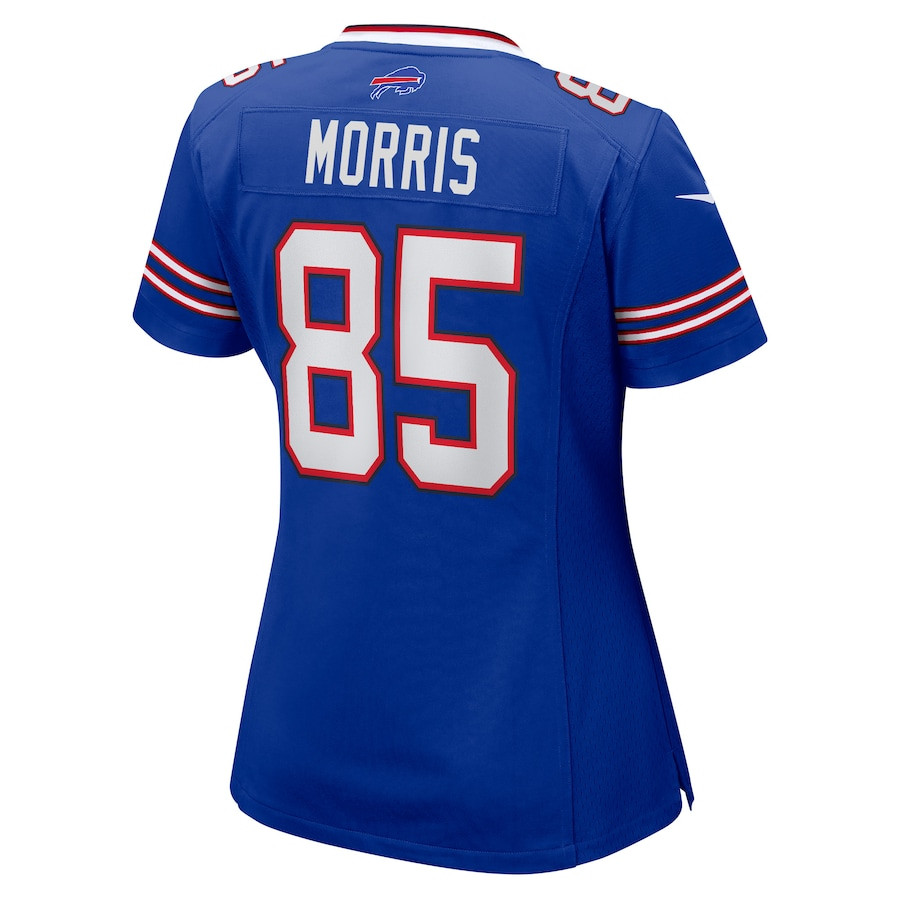 Quintin Morris 85 Buffalo Bills Women Game Jersey - Royal JS2653 Saliibo - Image 3