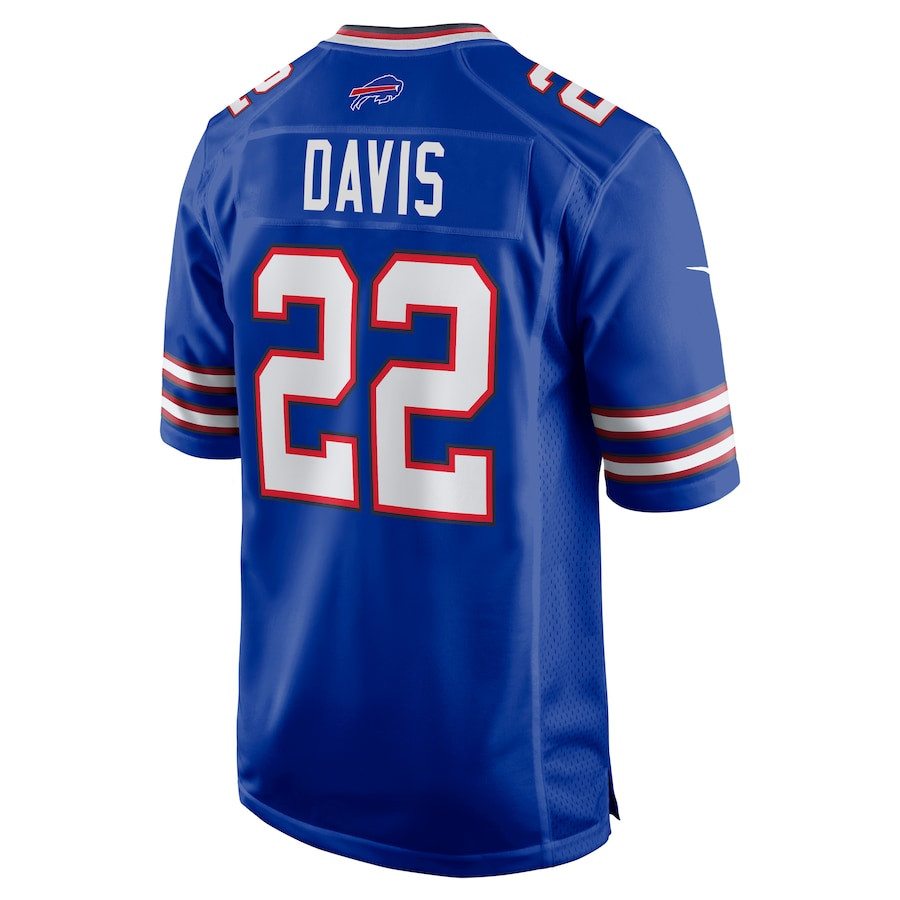 Ray Davis 22 Buffalo Bills Game Men Jersey - Royal JS5777 Saliibo - Image 3