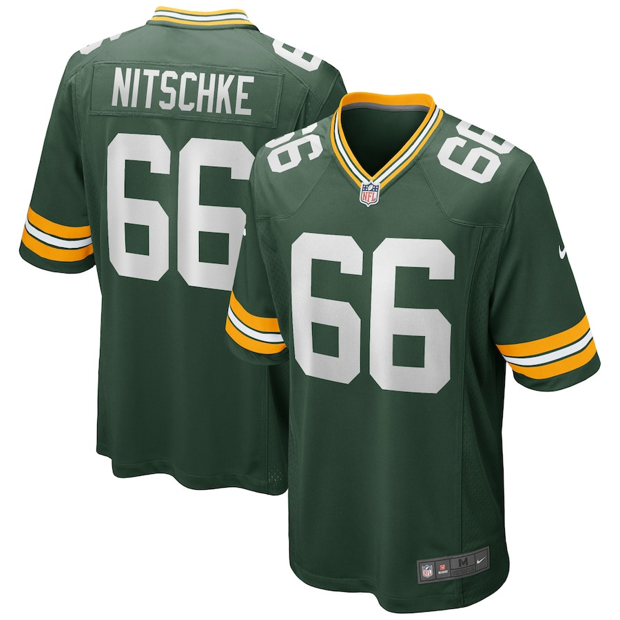 Ray Nitschke 66 Green Bay Packers Men Game Retired Jersey - Green JS5029 Saliibo