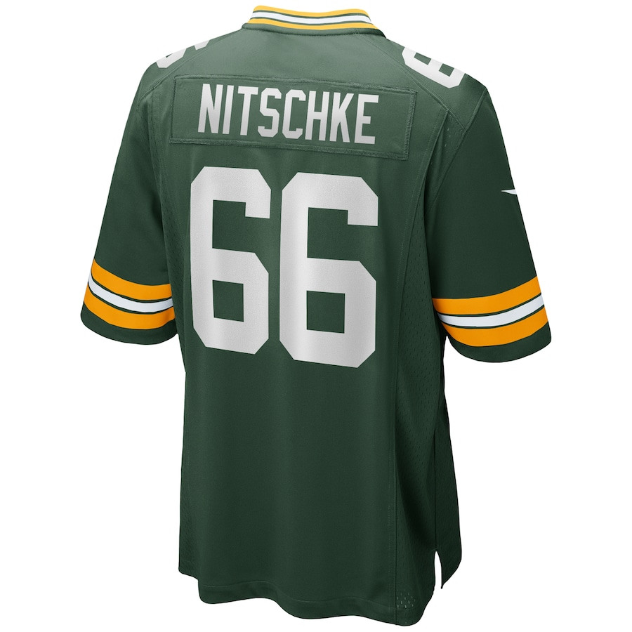 Ray Nitschke 66 Green Bay Packers Men Game Retired Jersey - Green JS5029 Saliibo - Image 3
