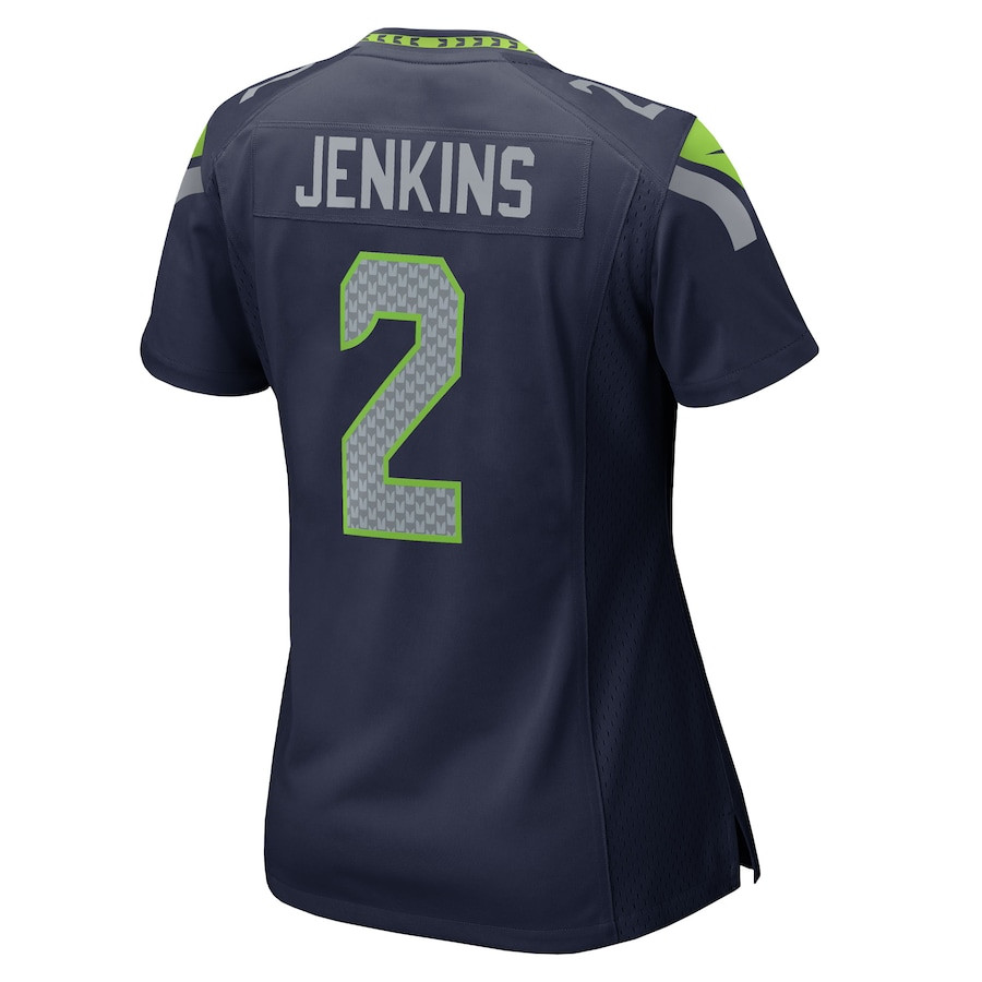 Rayshawn Jenkins 2 Seattle Seahawks Women's Team Game Jersey - College Navy JS2629 Saliibo - Image 3