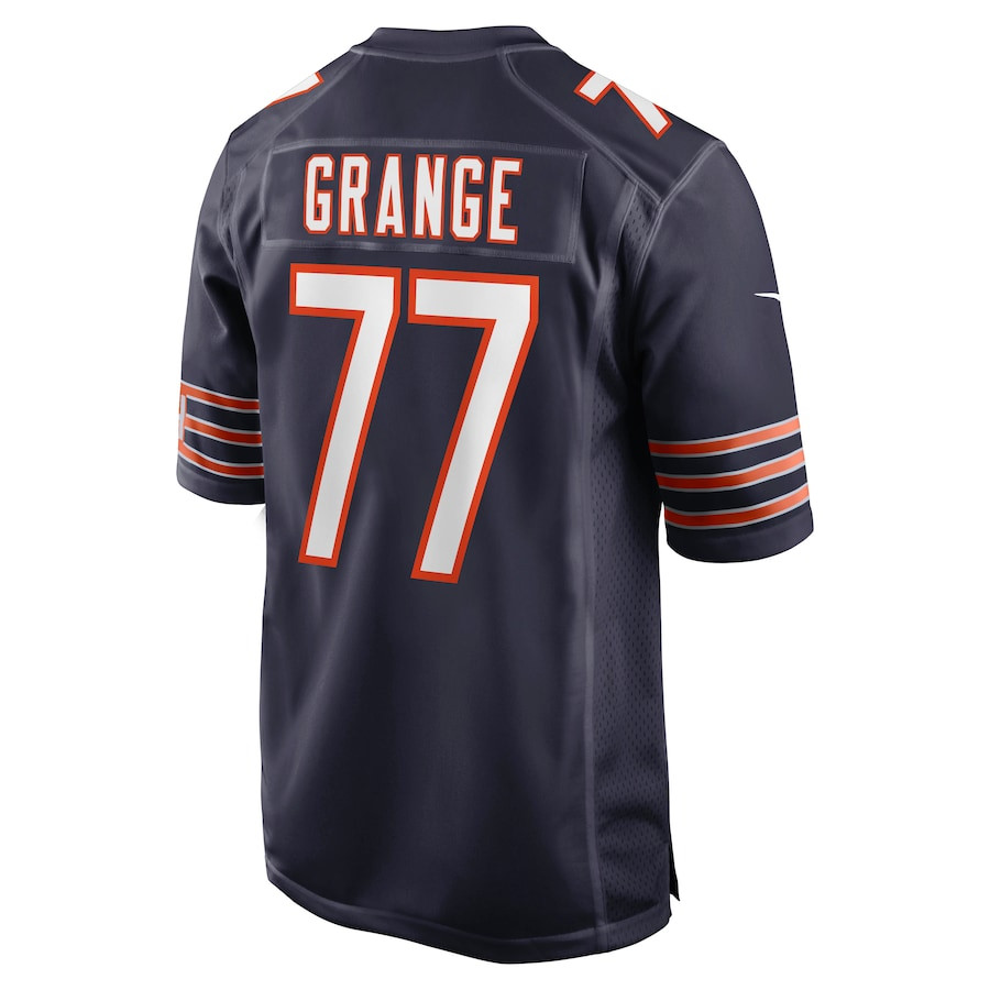 Red Grange 77 Chicago Bears Men Retired Jersey - Navy JS8829 Saliibo - Image 3