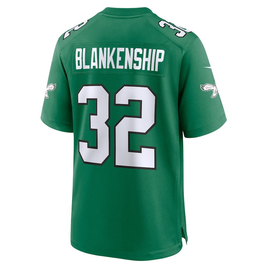 Reed Blankenship 32 Philadelphia Eagles Alternate Game Men Jersey - Kelly Green JS4024 Saliibo - Image 3