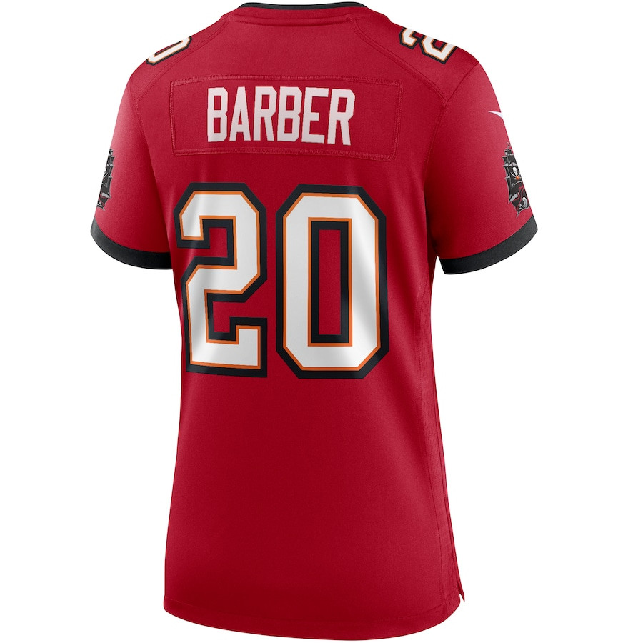 Ronde Barber 20 Tampa Bay Buccaneers Women Game Retired Jersey - Red JS5949 Saliibo - Image 3