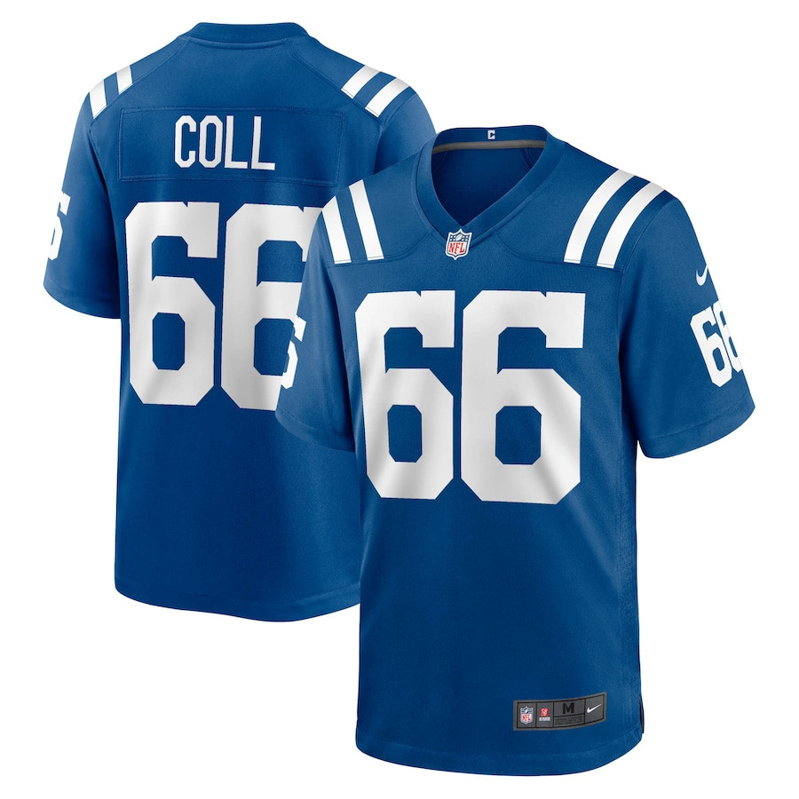 Ryan Coll 66 Indianapolis Colts Game Men Jersey - Royal JS5897 Saliibo
